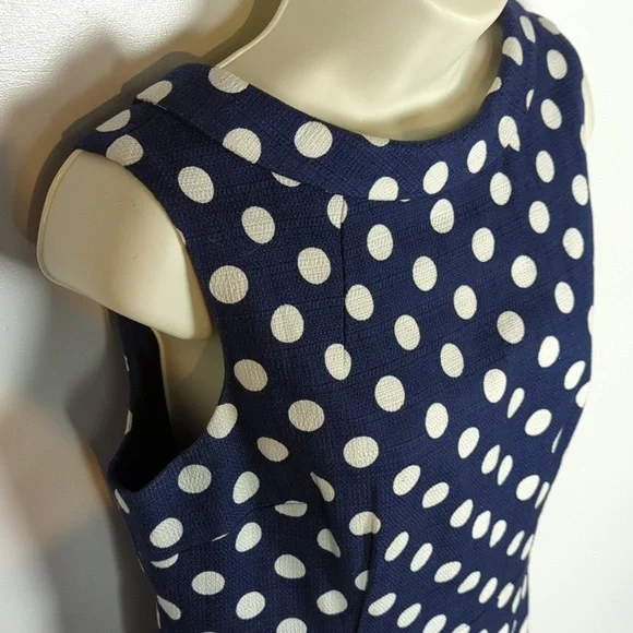 Boden Martha Textured Polka Dot Sheath Dress - Picture 6 of 12